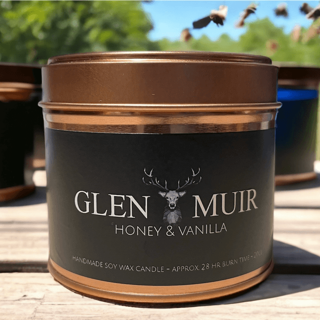 Honey & Vanilla - Soy Candle