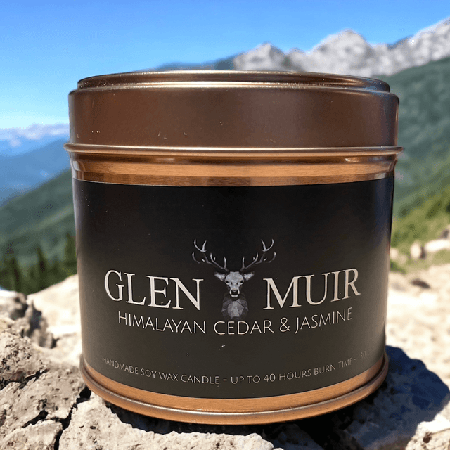 Himalayan Cedar & Jasmine - Soy Candle