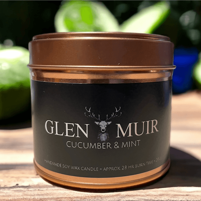 Cucumber &amp; Mint - Soy Candle